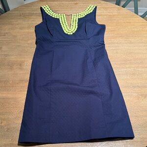 Lilly Pulitzer Blaire Shift Dress in Navy